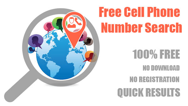 Free Cell Phone Number Search through Free Lookup